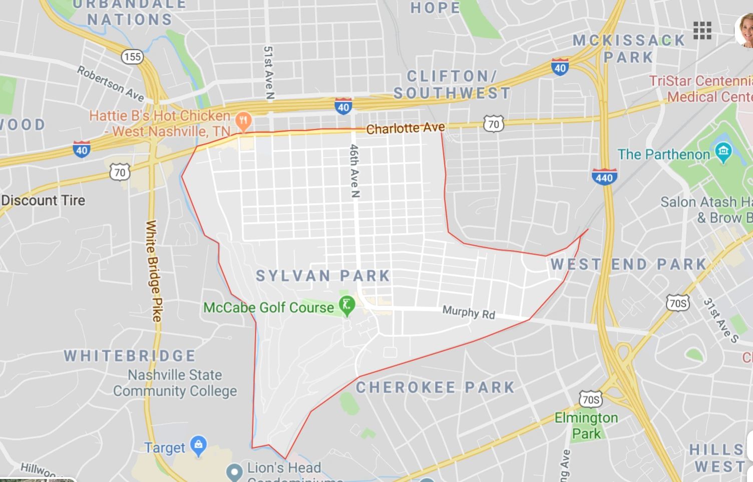 Sylvan Park, Nashville Tennessee